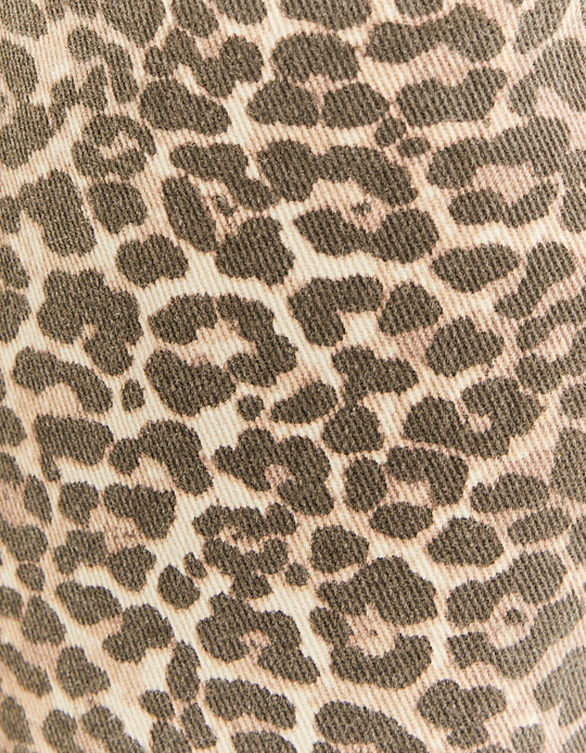 TALLY WEiJL, Leo Print Skater Jeans for Women