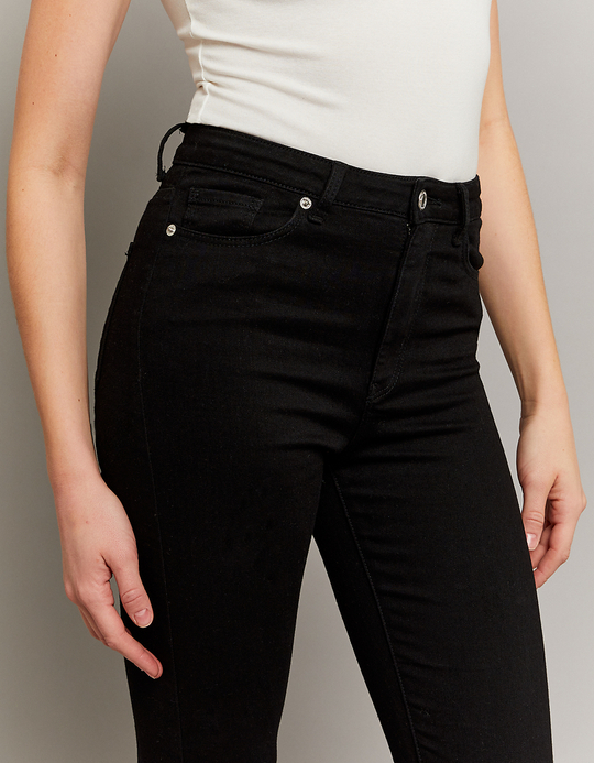 TALLY WEiJL, Black High Waist Skinny Jeans for Women
