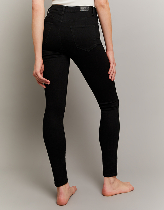 TALLY WEiJL, Black High Waist Skinny Jeans for Women
