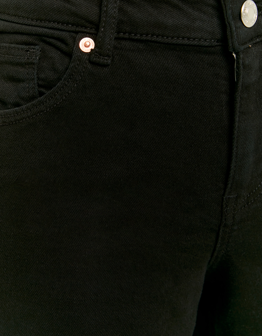 TALLY WEiJL, Black High Waist Wide Leg Jeans for Women