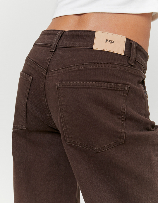 TALLY WEiJL, Brown Wide Leg Trousers for Women