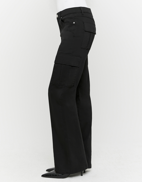 TALLY WEiJL, Black Bootcut Trousers for Women