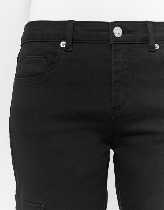 TALLY WEiJL, Black Bootcut Trousers for Women