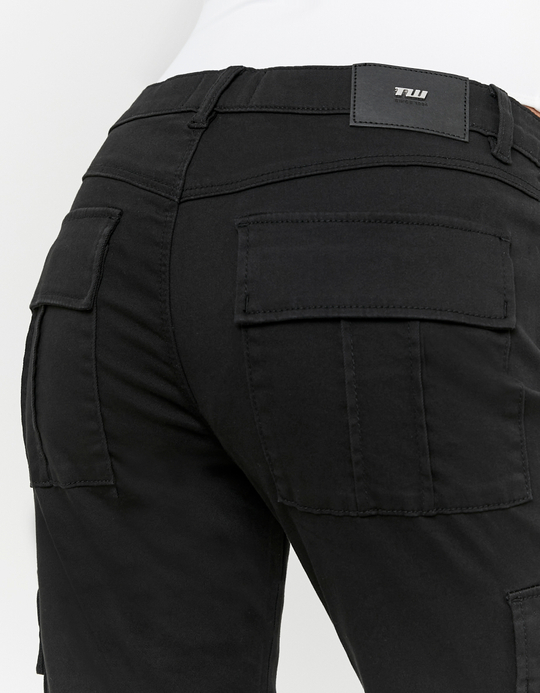 TALLY WEiJL, Black Bootcut Trousers for Women