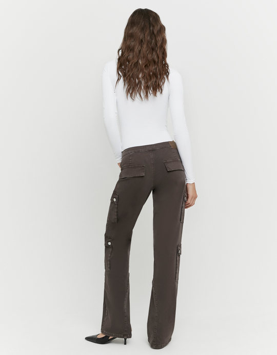 TALLY WEiJL, Brown Bootcut Trousers for Women