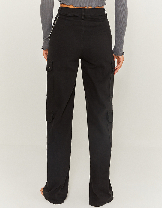 TALLY WEiJL, Pantalon Cargo Droit Taille Haute for Women