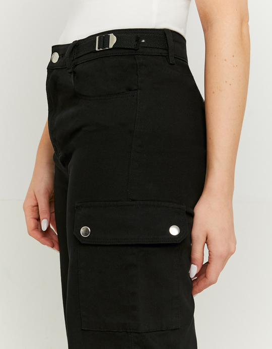 TALLY WEiJL, Pantalon large taille haute noir for Women