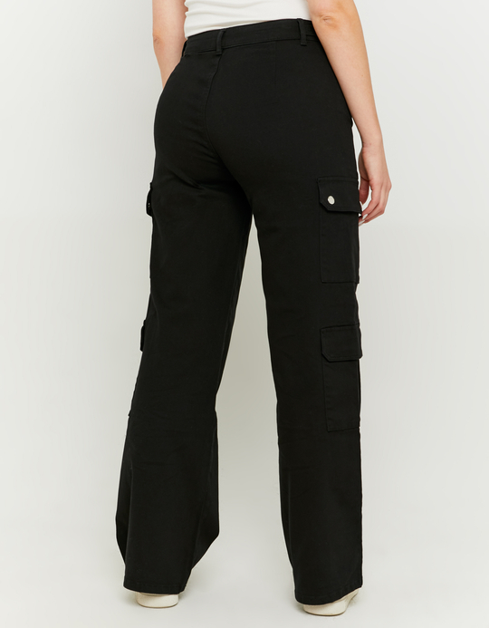 TALLY WEiJL, Pantalon large taille haute noir for Women