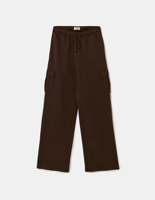 TALLY WEiJL, Brown Loose Cargo Jogger for Women