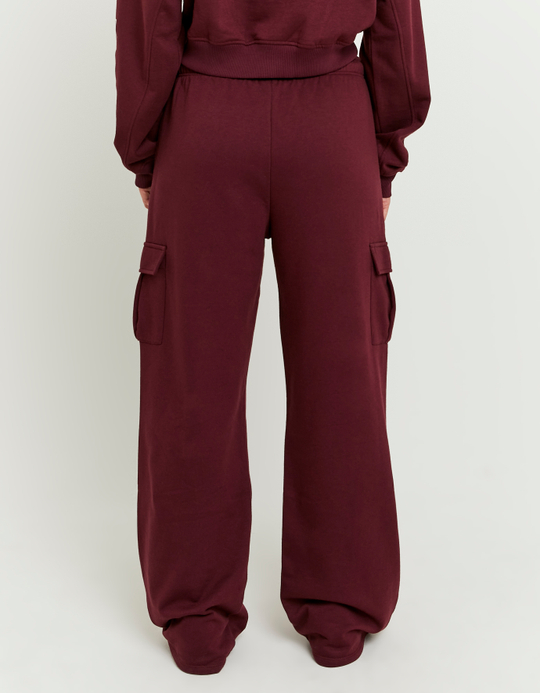 TALLY WEiJL, Burgundy Loose Cargo Jogger for Women