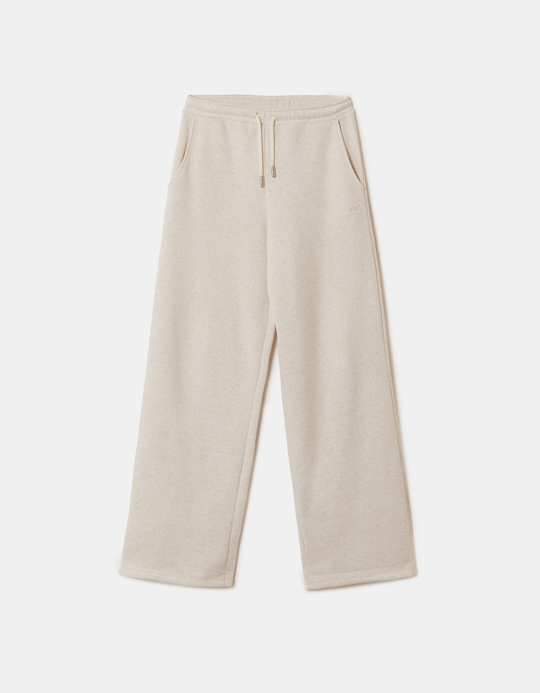 TALLY WEiJL, Beige Wide Leg Jogginghose aus Baumwolle for Women