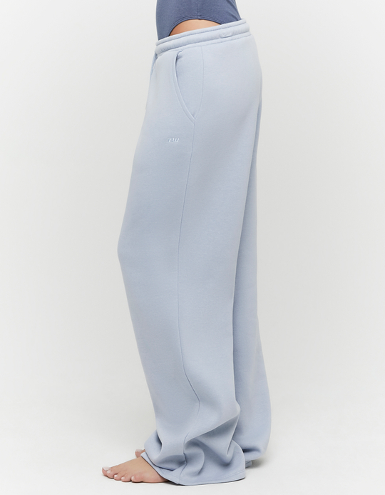 TALLY WEiJL, Light Blue Wide Leg Sweatpants for Women