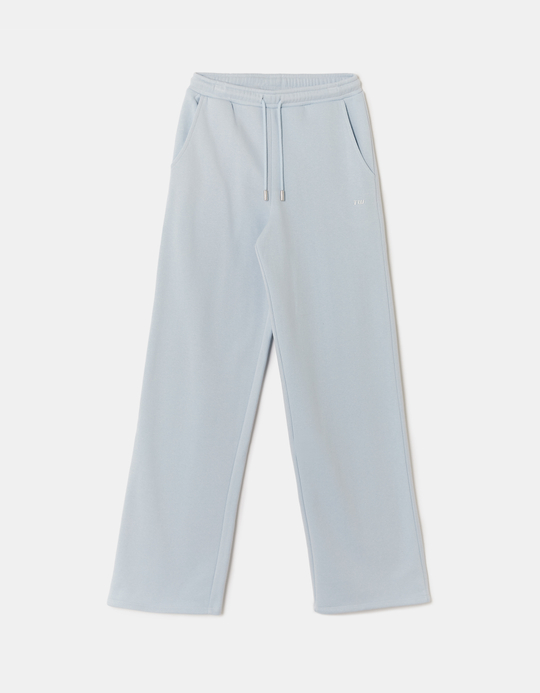 TALLY WEiJL, Niebieskie Długie Spodnie Jogger for Women