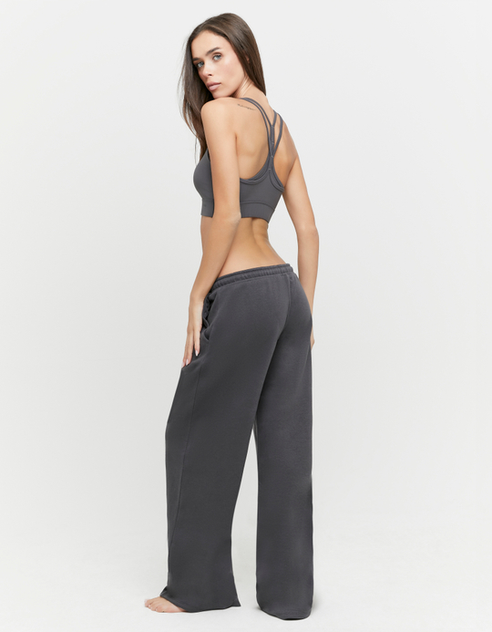 TALLY WEiJL, Grey Wide Leg Joggers for Women