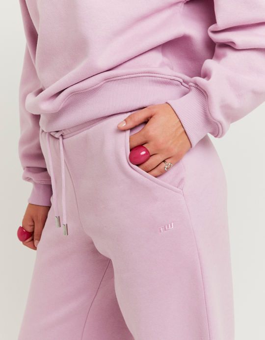 TALLY WEiJL, Pantaloni Tuta Wide Leg Pink for Women