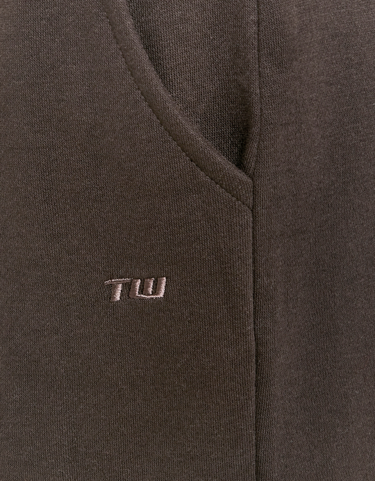 TALLY WEiJL, Braune Sweatpants mit weitem Bein for Women