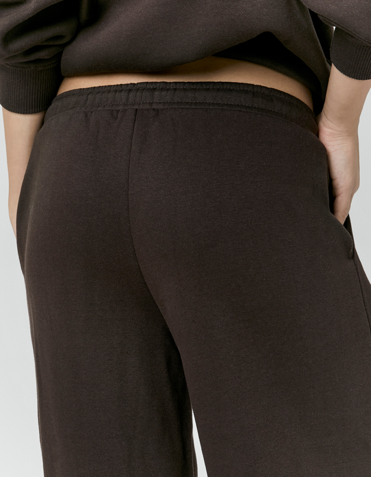 TALLY WEiJL, Braune Sweatpants mit weitem Bein for Women