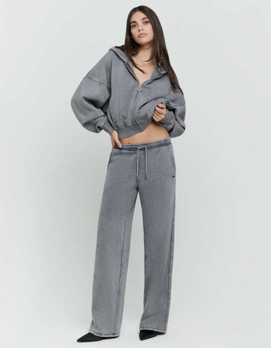 TALLY WEiJL, Graue Wide Leg Sweatpants for Women