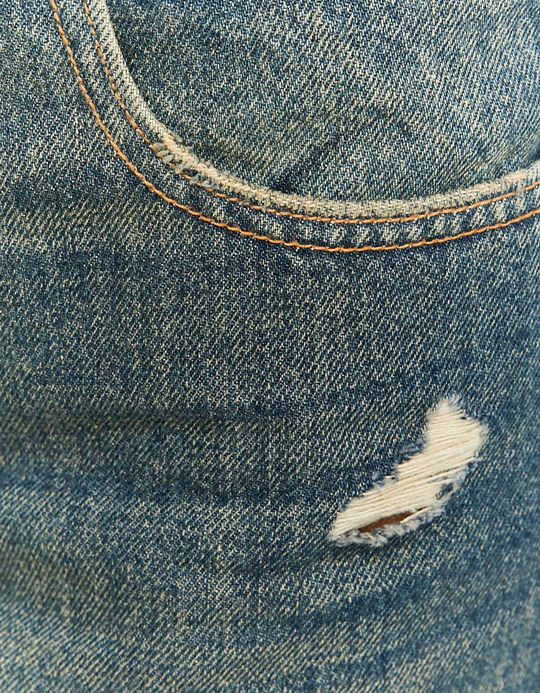 TALLY WEiJL, Blaue Baggy Jeans mit dunkler Waschung for Women