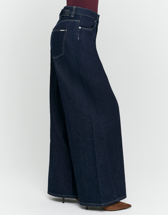 TALLY WEiJL, Blue Wide Leg Jeans for Women