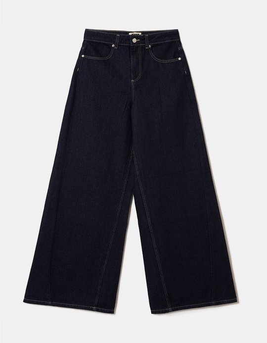 TALLY WEiJL, Blue Wide Leg Jeans for Women