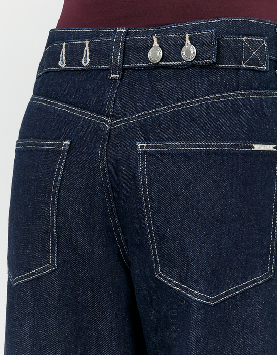 TALLY WEiJL, Blue Wide Leg Jeans for Women