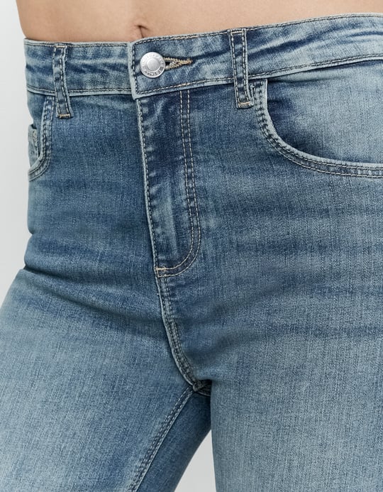 TALLY WEiJL, Light Blue Flare Jeans for Women