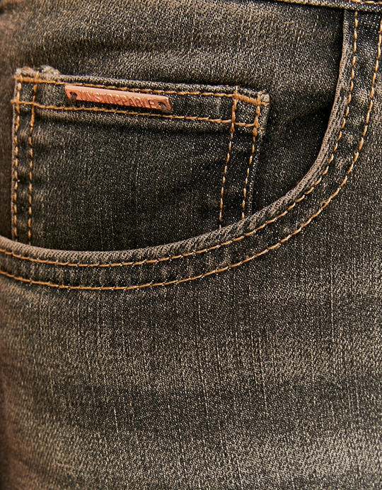 TALLY WEiJL, Schwarze Mid Waist Bootcut Jeans for Women