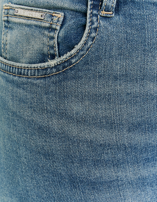 TALLY WEiJL, Blaue Mid Waist Bootcut Jeans for Women