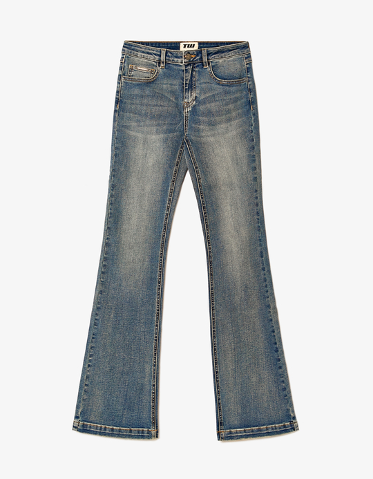 TALLY WEiJL, Jeans bootcut a vita media for Women