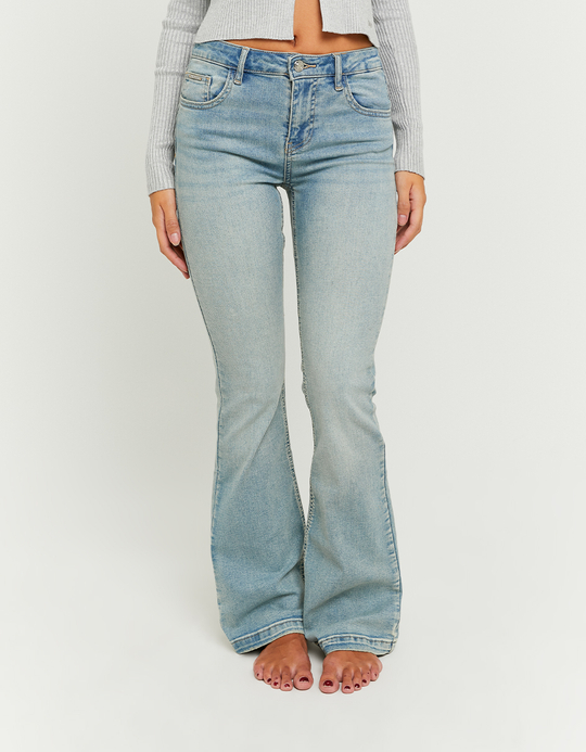 TALLY WEiJL, Mid Waist Bootcut Jeans for Women
