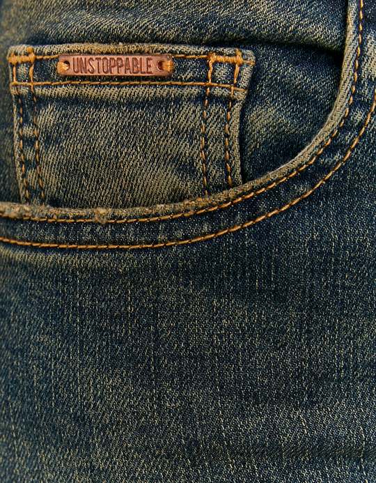 TALLY WEiJL, Blue Mid Waist Bootcut Jeans for Women