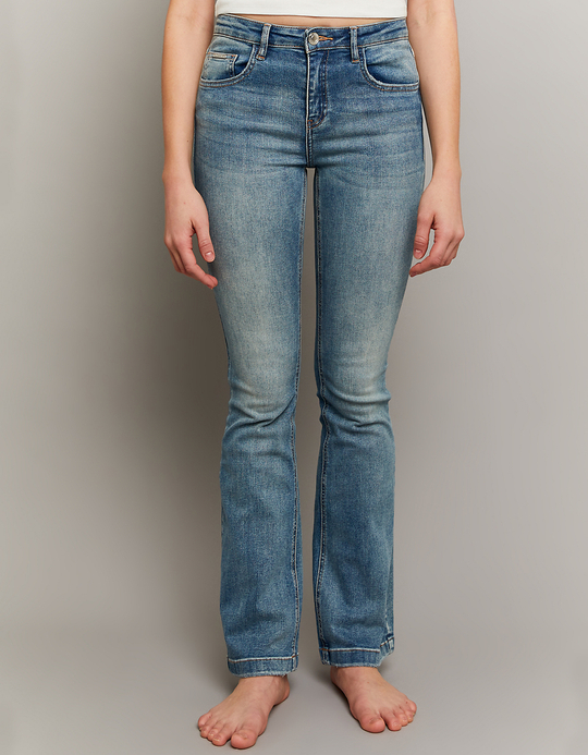 TALLY WEiJL, Mid Waist Bootcut Jeans for Women