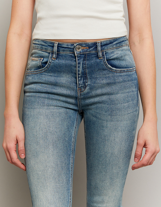 TALLY WEiJL, Mid Waist Bootcut Jeans for Women