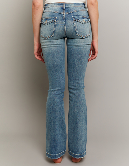TALLY WEiJL, Mid Waist Bootcut Jeans for Women