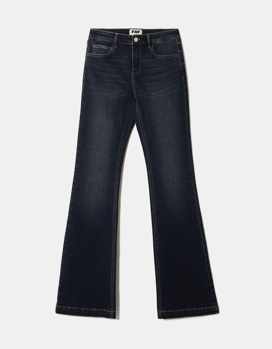 TALLY WEiJL, Jeans Bootcut Blu for Women