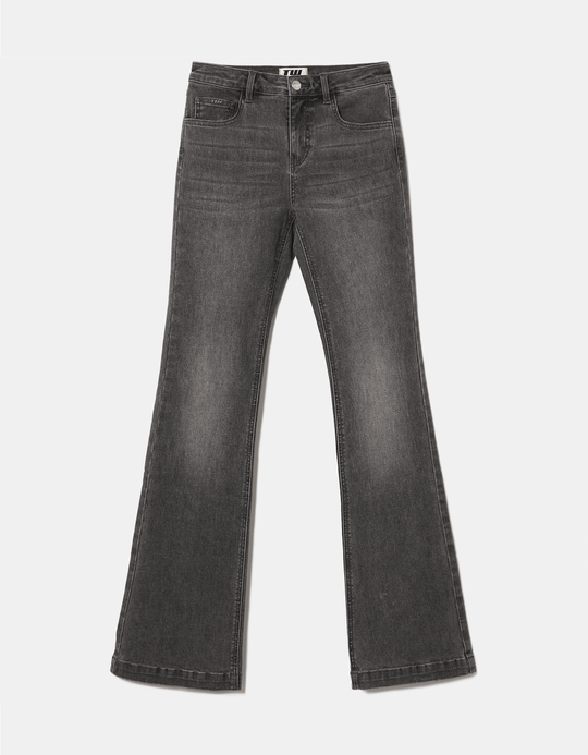 TALLY WEiJL, Grey Bootcut Jeans for Women