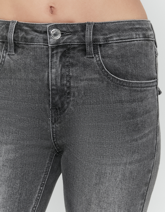 TALLY WEiJL, Grey Bootcut Jeans for Women