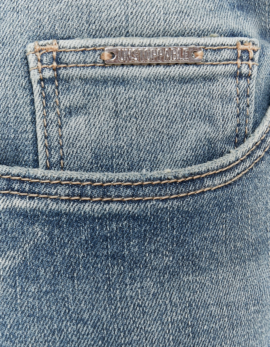 TALLY WEiJL, Blue Mid-Waist Bootcut Jeans for Women
