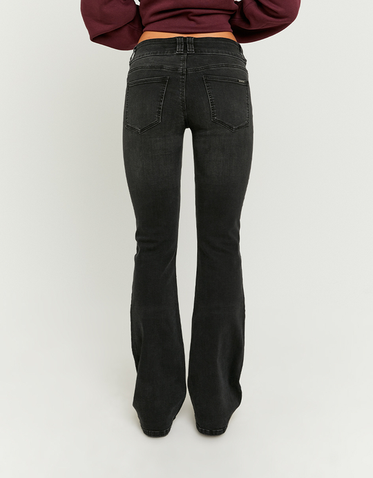 TALLY WEiJL, Jeans Bootcut Taille Basse Noir for Women