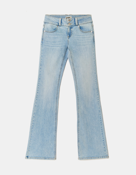 TALLY WEiJL, Blue Flare Jeans for Women