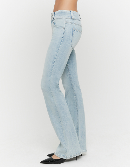 TALLY WEiJL, Blue Flare Jeans for Women