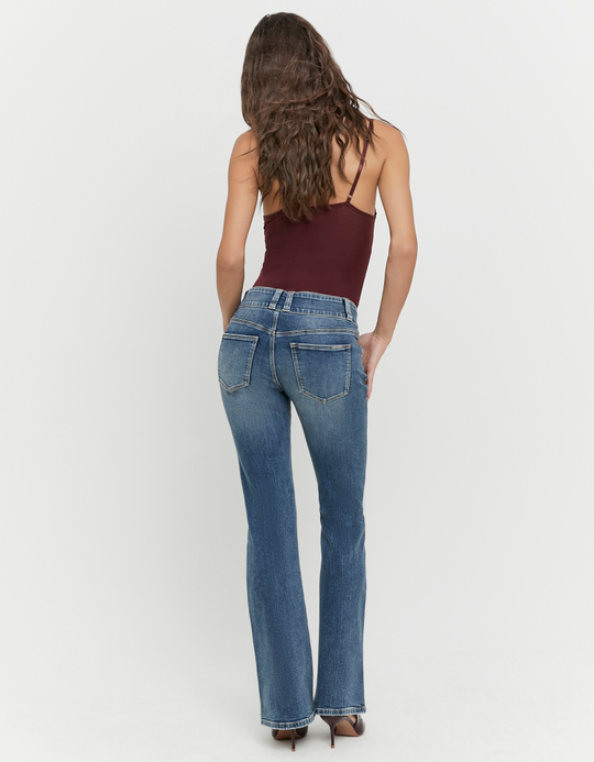 TALLY WEiJL, Blue Flare Jeans for Women