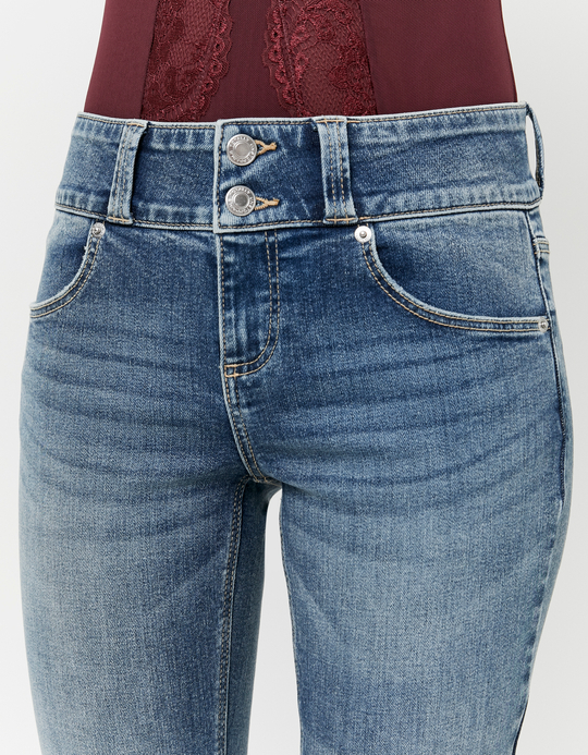 TALLY WEiJL, Blue Flare Jeans for Women