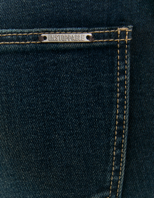 TALLY WEiJL, Blue Low Waist Flare Jeans for Women