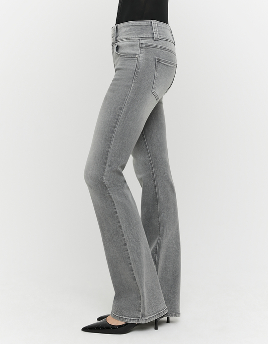 TALLY WEiJL, Graue Flared Jeans for Women