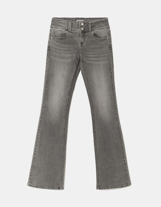 TALLY WEiJL, Graue Flared Jeans for Women