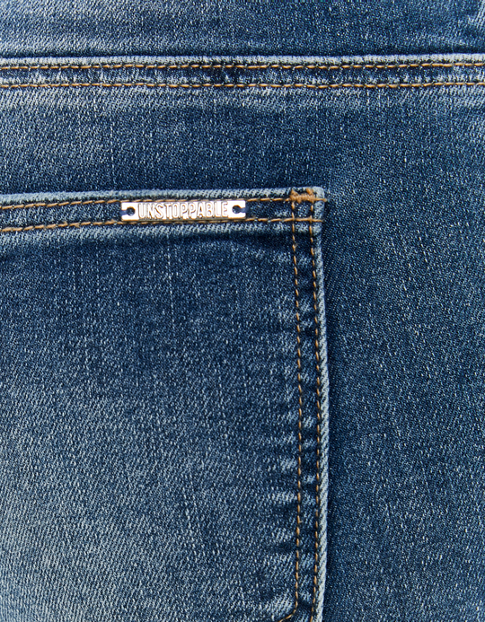 TALLY WEiJL, Blue Low-Waist Flare Jeans for Women