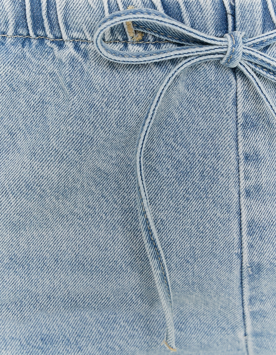 TALLY WEiJL, Hellblaue Wide Leg Pyjamas-Style Jeans for Women