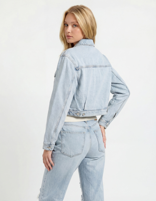 TALLY WEiJL, Blaue Low Waist Straight Jeans for Women